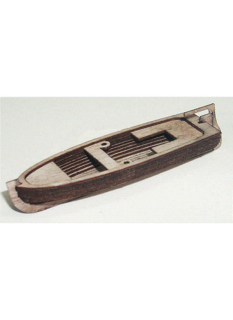 [ M36482 ] Mantua reddingsbootje hout mm 115  stapelsysteem