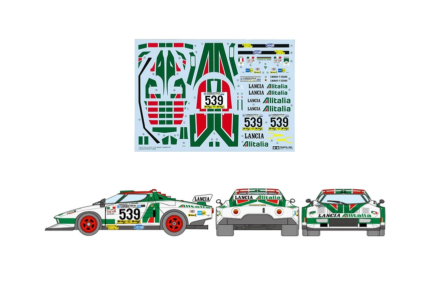 [ T25210 ] Tamiya Lancia Stratos Turbo 1/24