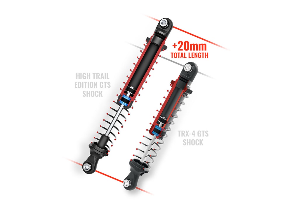 [ TRX-82044-4RED ] Traxxas TRX-4 sport high trail edition Red