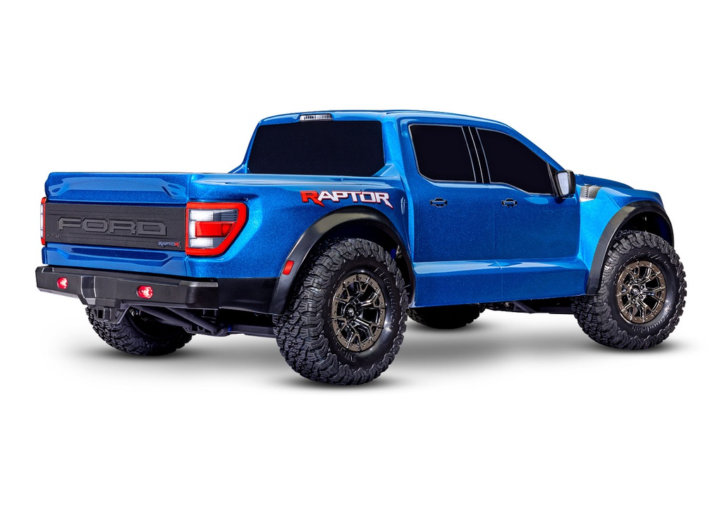 [ TRX-101076-4BLUE ] Traxxas Ford F-150 Raptor R 4x4 1/10 4WD Blue - TRX101076-4blue