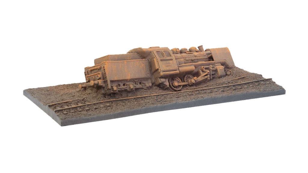 [ NO60763 ] Noch Vergeten plaats "Locomotief" 1/87