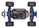 [ TRX-67164-4BLUE ] Traxxas Rustler 4X4 BL-2s Brushless: 1/10-scale 4WD Stadium Truck TQ 2.4GHz - Blue - trx67164-4blue