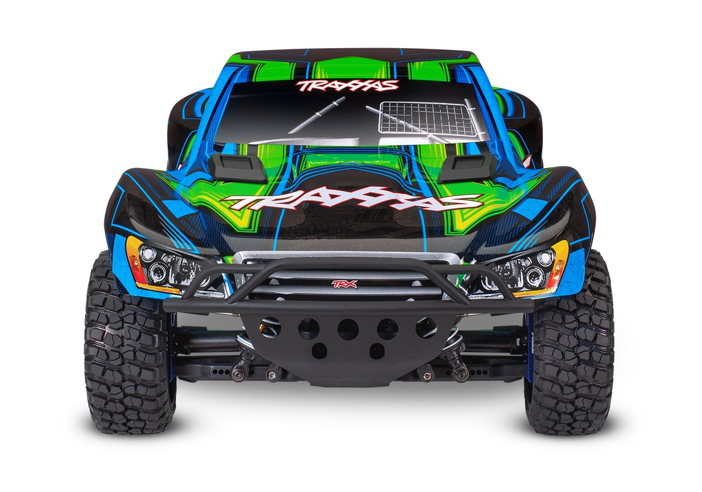 [ TRX-68277-4 ] TRAXXAS SLASH 4X4 ULTIMATE VXL TQI TSM CLIPLESS BODY (NO BATTERY/CHARGER), GREEN - TRX68277-4