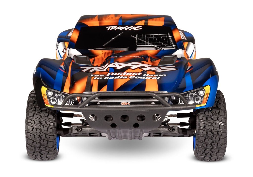 [ TRX-58034-8BLUE ] Traxxas SLASH 1/10-SCALE 2WD SHORT COURSE RACING TRUCK TQ 2.4GHZ W/USB-C - Blue - TRX58034-8BLUE