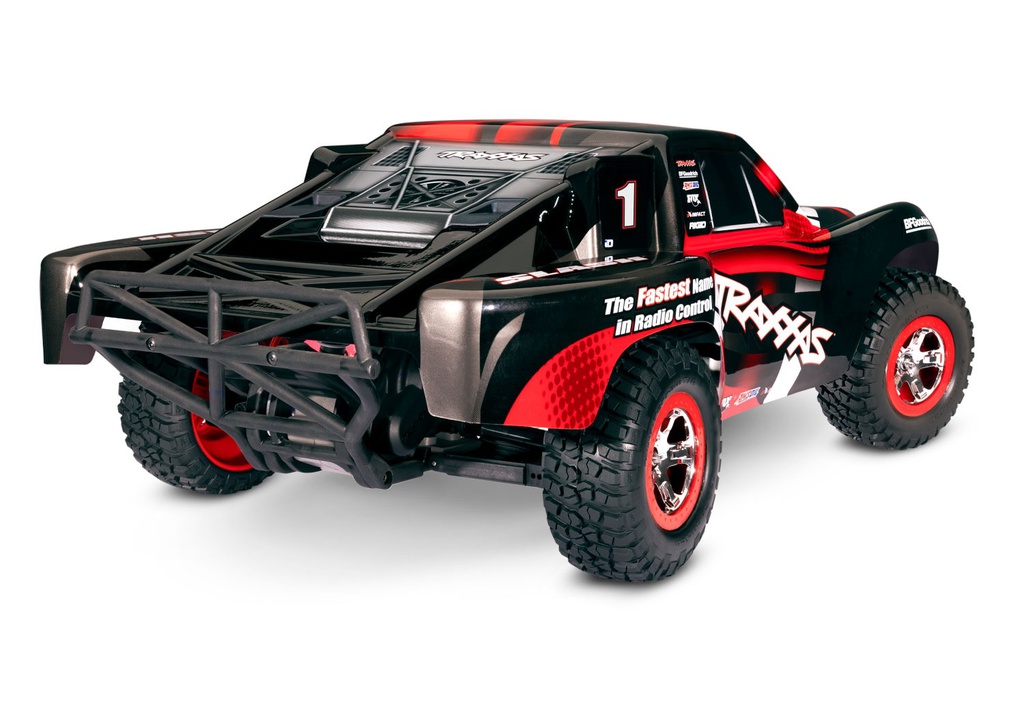 [ TRX-58034-8BLUE ] Traxxas SLASH 1/10-SCALE 2WD SHORT COURSE RACING TRUCK TQ 2.4GHZ W/USB-C - Blue - TRX58034-8BLUE