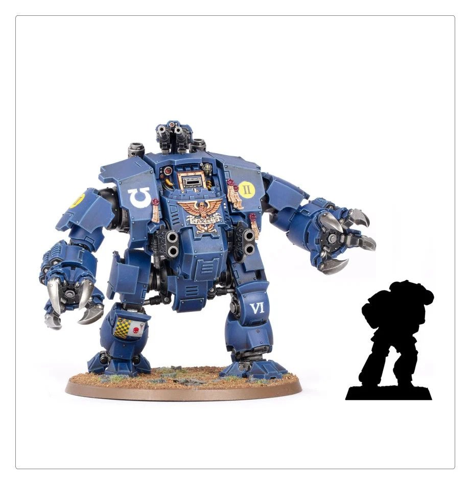 [ GW48-28 ] SPACE MARINES: BRUTALIS DREADNOUGHT