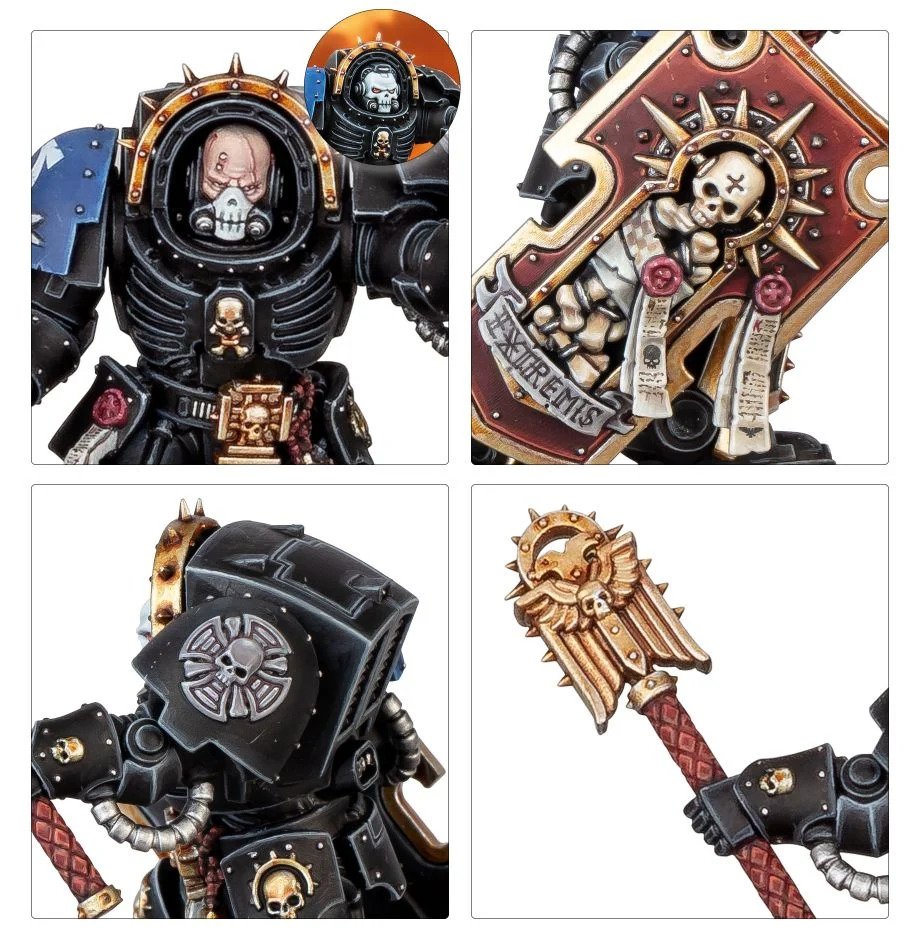 [ GW48-91 ] SPACE MARINES: CHAPLAIN IN TERMINATOR ARMOUR