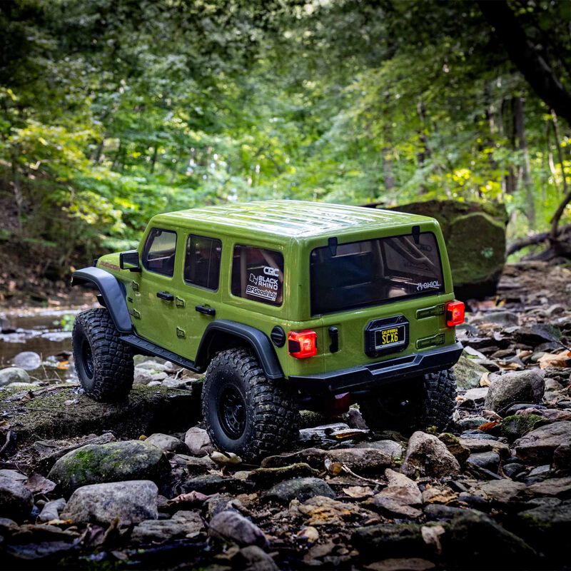 [ AXI05000T1 ] SCX6 Jeep JLU Wrangler 1/6 4WD RTR Green