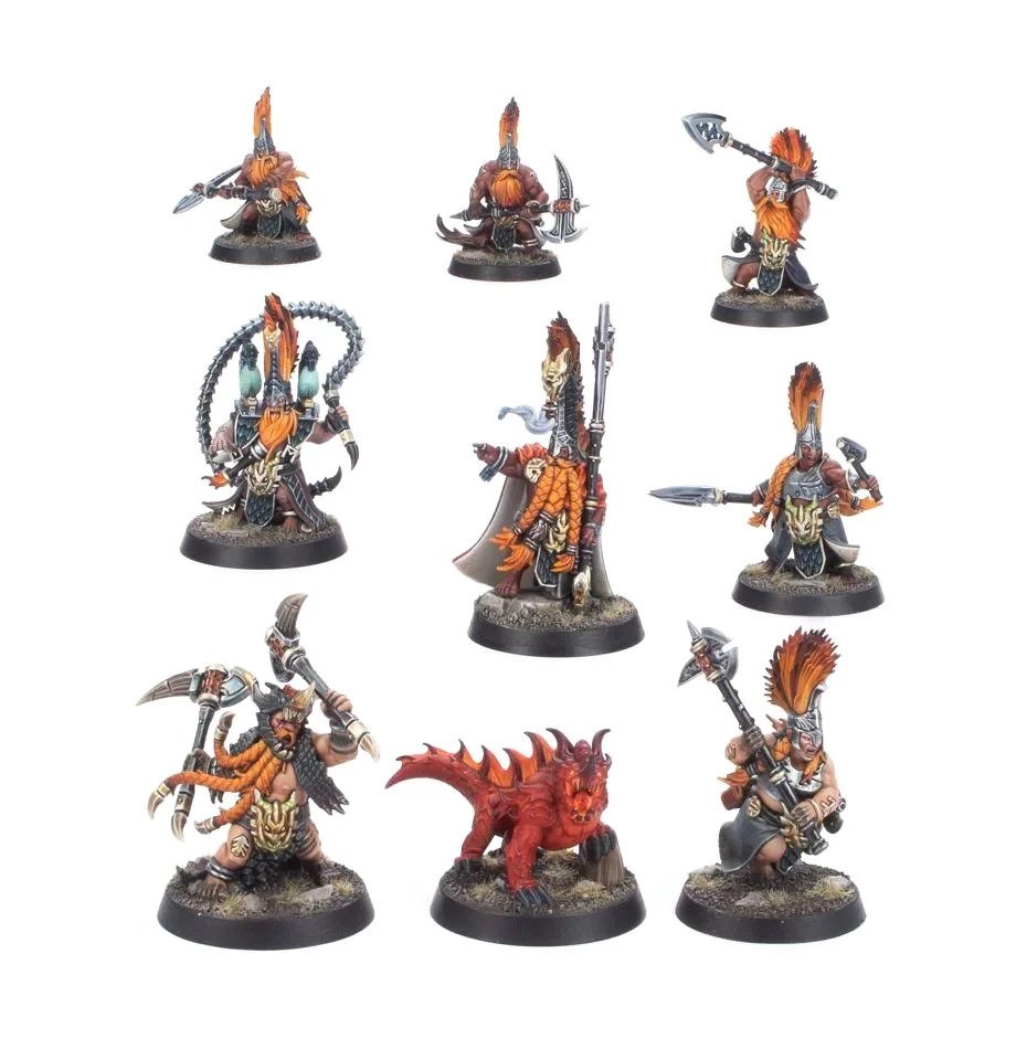 [ GW112-15 ] WARCRY FYRESLAYERS: VULKYN FLAMESEEKERS