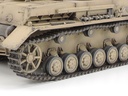 [ T25208 ] Tamiya Panzerkampfwagen IV Ausf.F &amp; Motorcycle (North Africa) 1/35