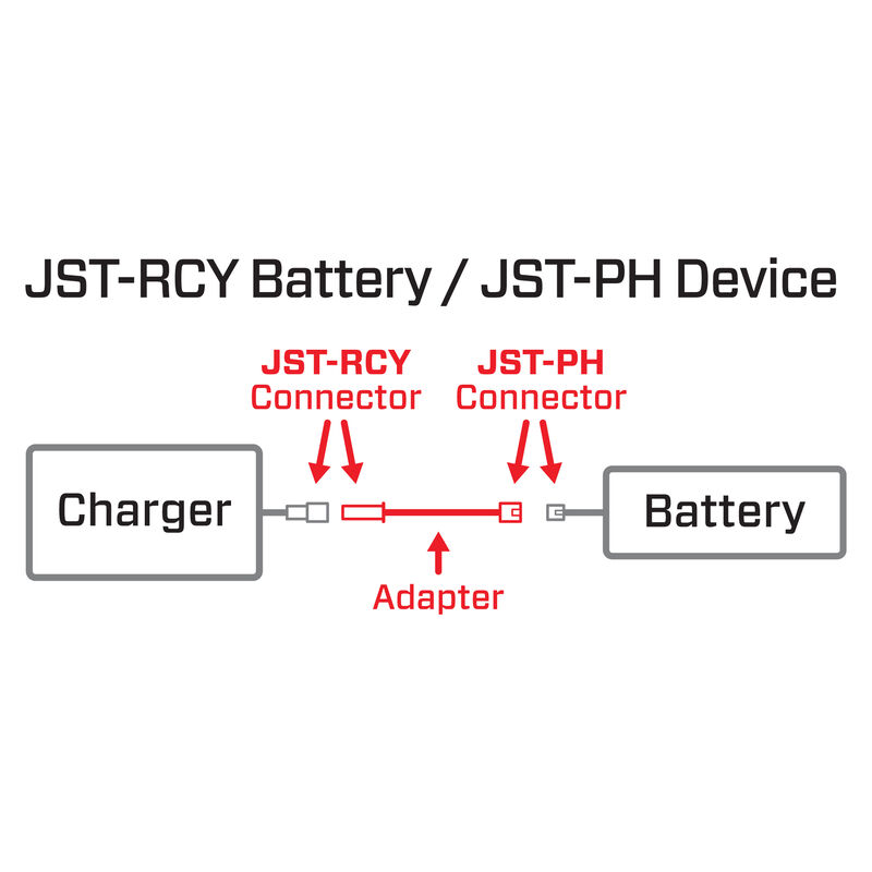 [ SPMXCA327 ] Adapter: JST Battery / JST PH2.0P Device