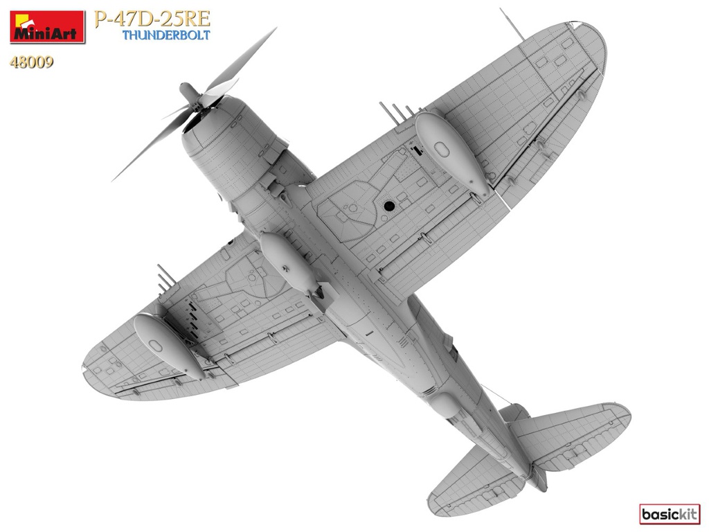 [ MINIART48009 ] Miniart P-47D-25RE Thunderbolt 1/48