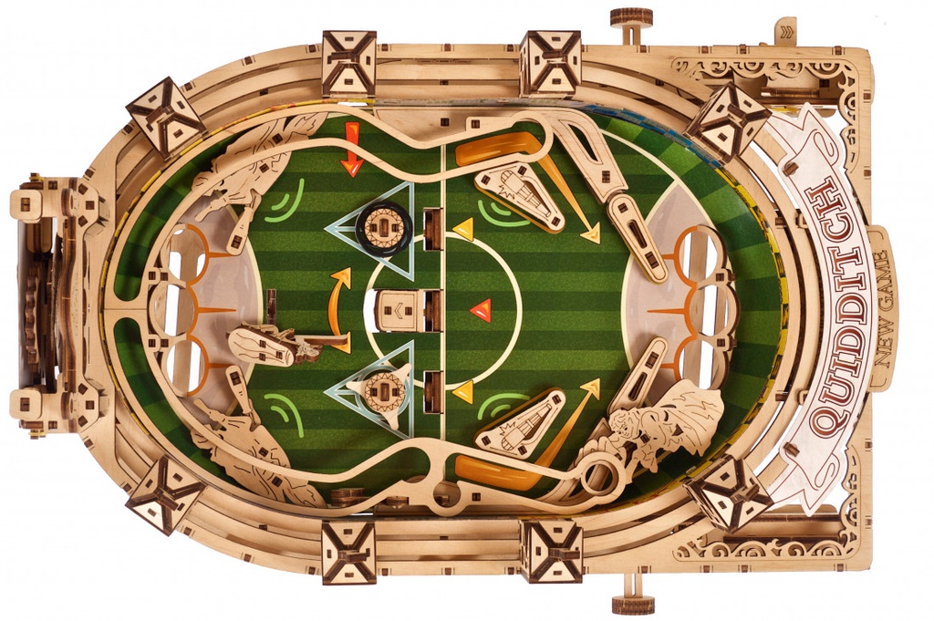 [ UGEARS4820184121980 ] Ugears Harry Potter Quidditch Pinball/Zwerkbal Flipperkast