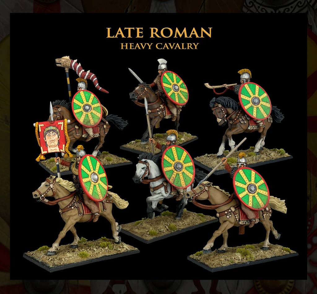 [ VICTRIXVXDA010 ] LATE ROMAN ARMOURED CAVALRY