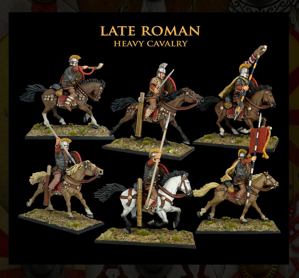 [ VICTRIXVXDA010 ] LATE ROMAN ARMOURED CAVALRY