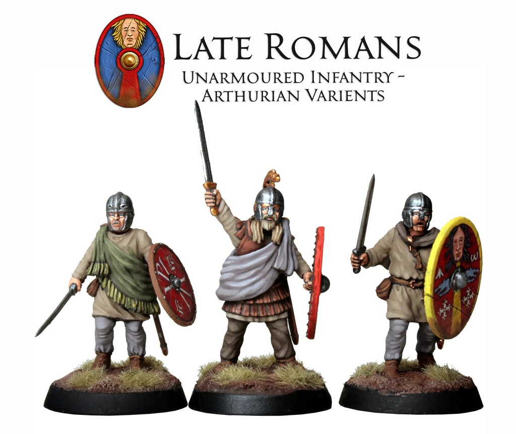 [ VICTRIXVXDA008 ] LATE ROMAN UNARMOURED INFANTRY