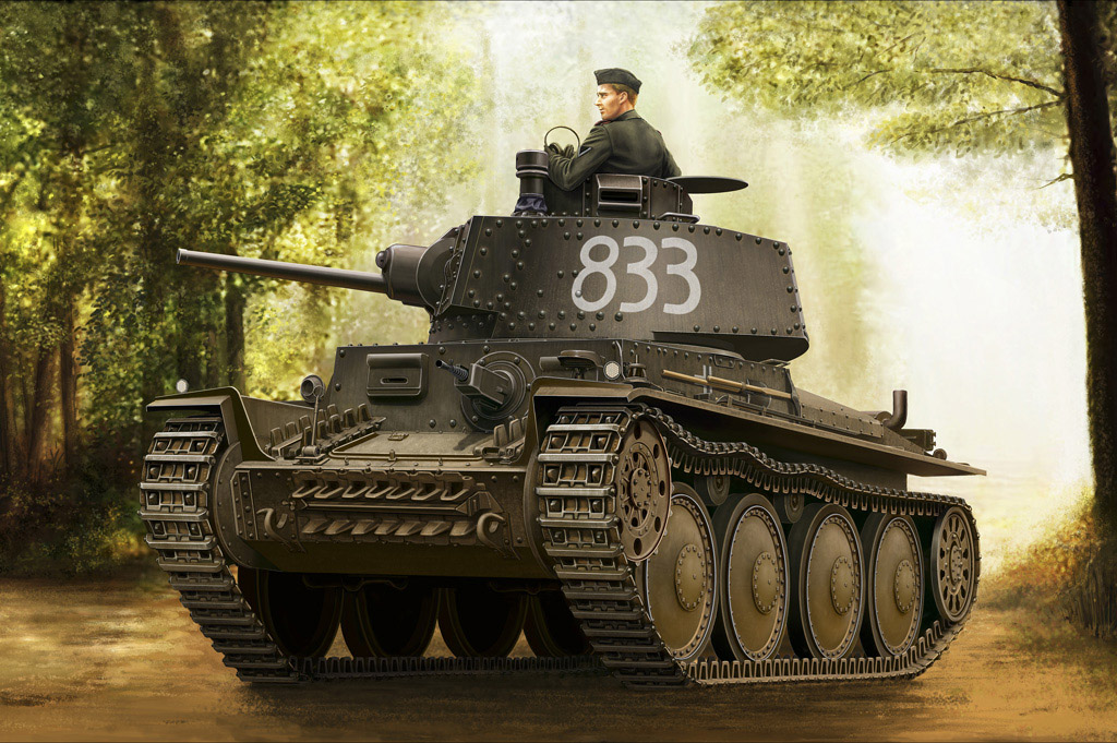 [ HB80136 ] Hobbyboss Panzer Kpfw 38(t) Ausf. E/F    1/35