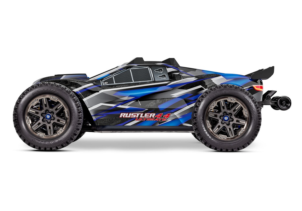 [ TRX-67097-4BLUE ] TRAXXAS RUSTLER 4X4 ULTIMATE - BLUE