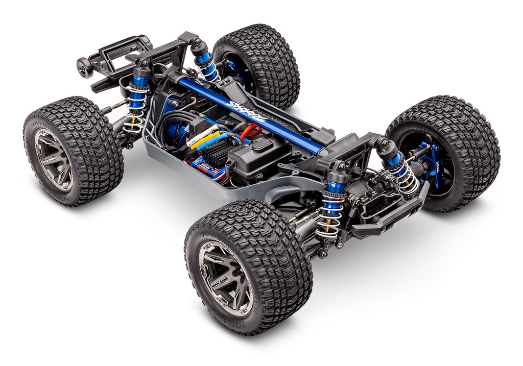 [ TRX-67097-4BLUE ] TRAXXAS RUSTLER 4X4 ULTIMATE - BLUE