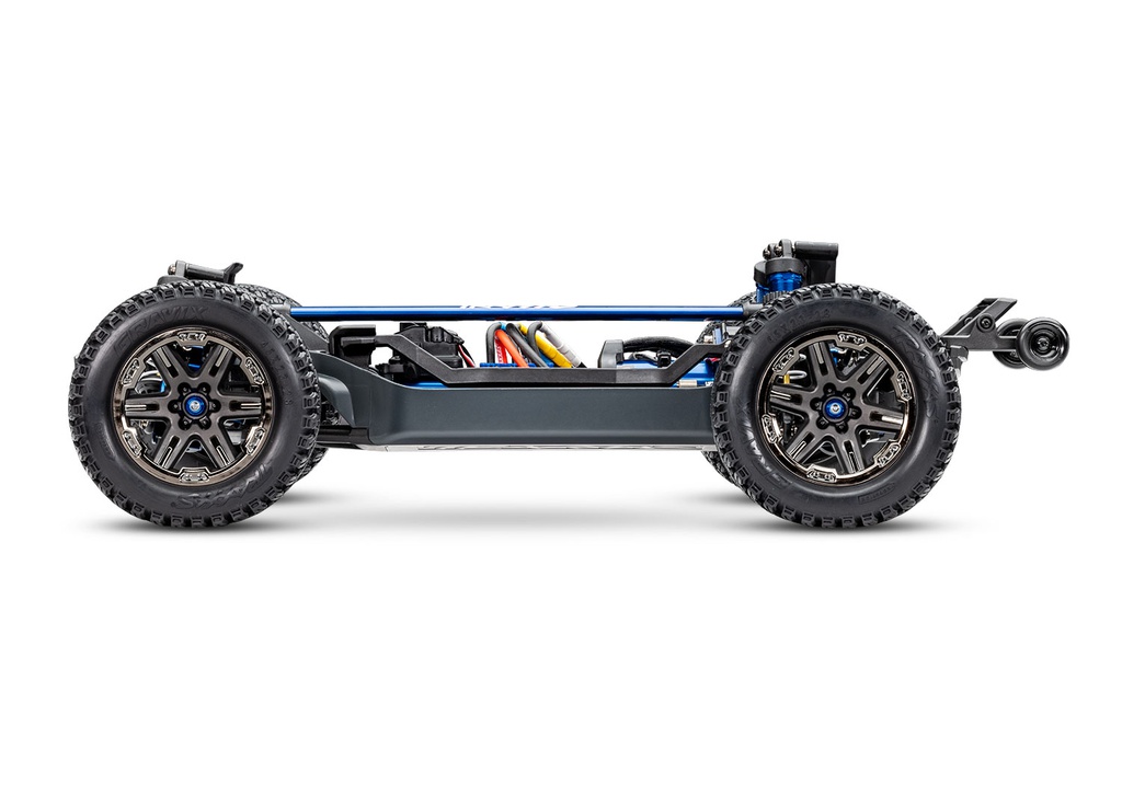 [ TRX-67097-4BLUE ] TRAXXAS RUSTLER 4X4 ULTIMATE - BLUE