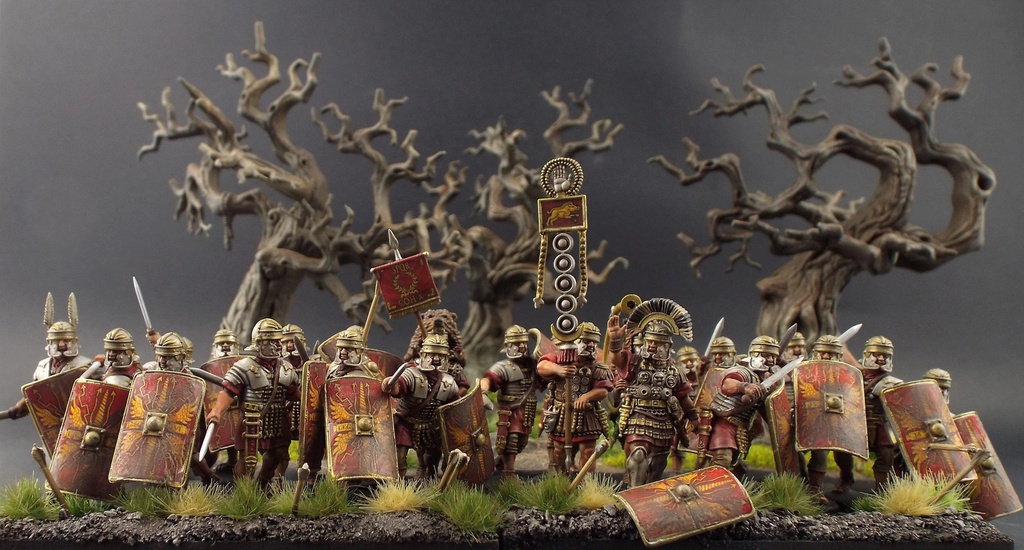 [ VICTRIXVXA026 ] EARLY IMPERIAL ROMAN LEGIONARIES ATTACKING