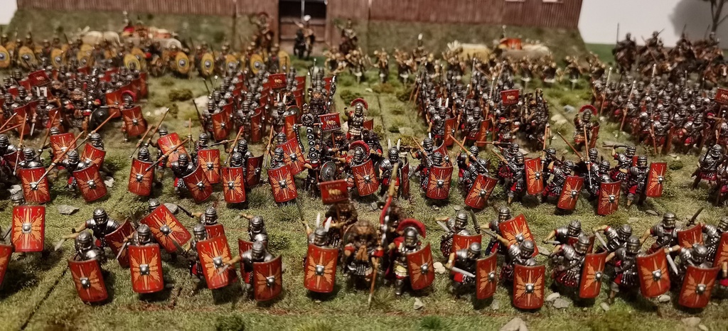 [ VICTRIXVXA026 ] EARLY IMPERIAL ROMAN LEGIONARIES ATTACKING