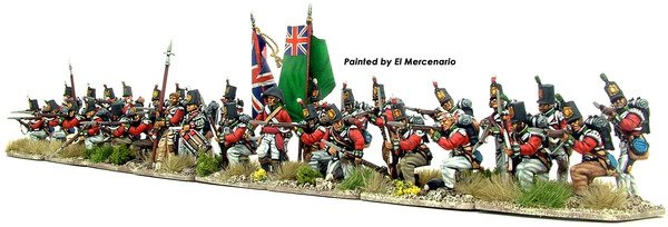 [ VICTRIXVX0002 ] British Peninsular Infantry Centre Companies