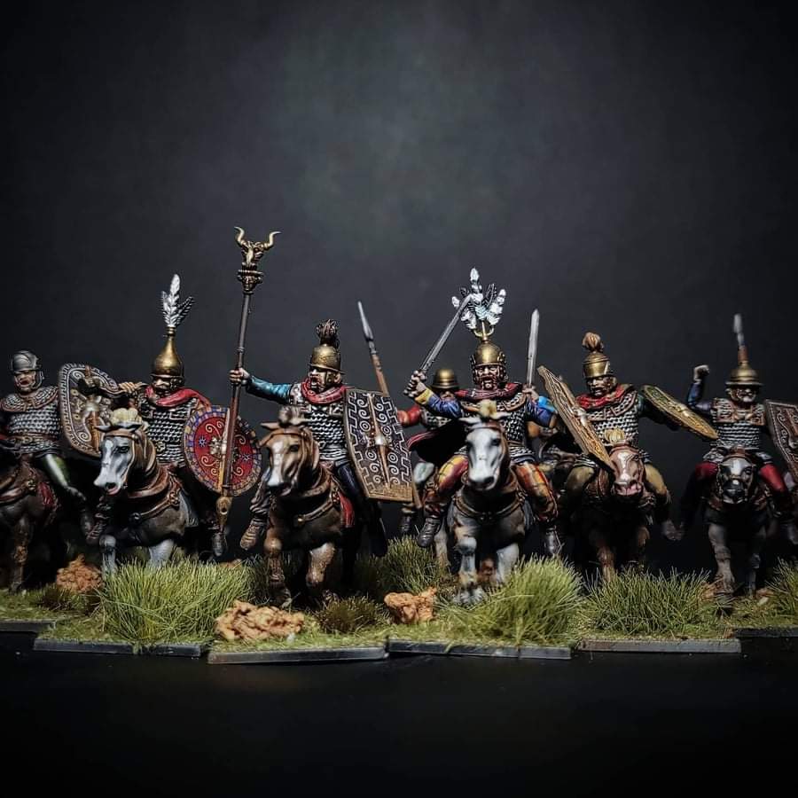 [ VICTRIXVXA033 ] ANCIENT GALLIC CAVALRY