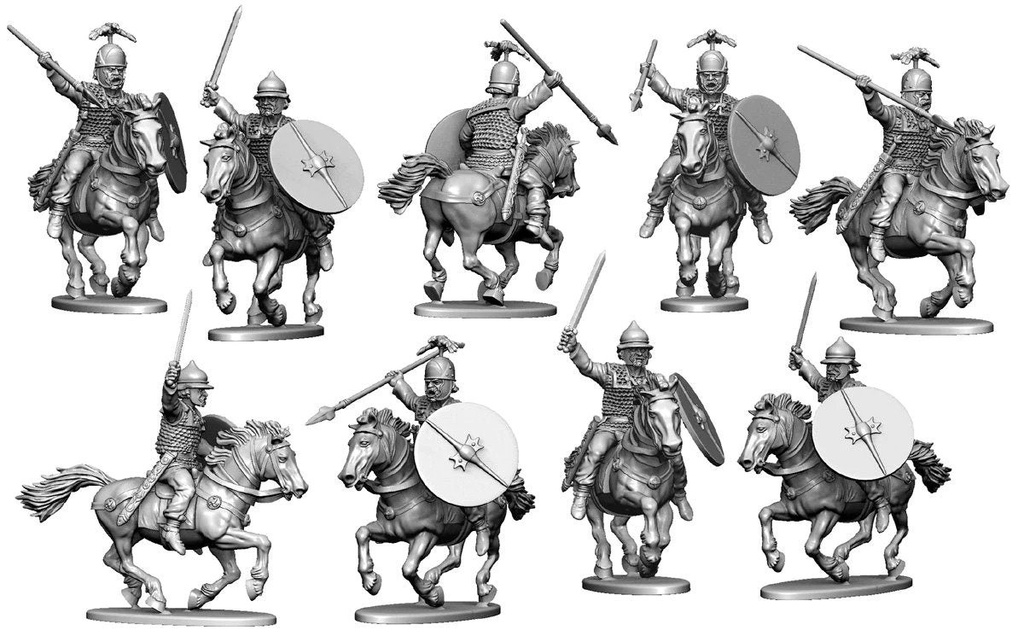 [ VICTRIXVXA033 ] ANCIENT GALLIC CAVALRY