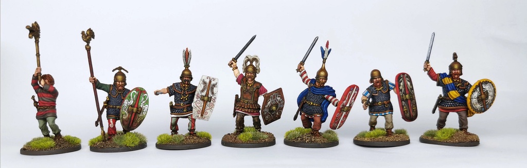 [ VICTRIXVXA036 ] GALLIC ARMOURED WARRIORS