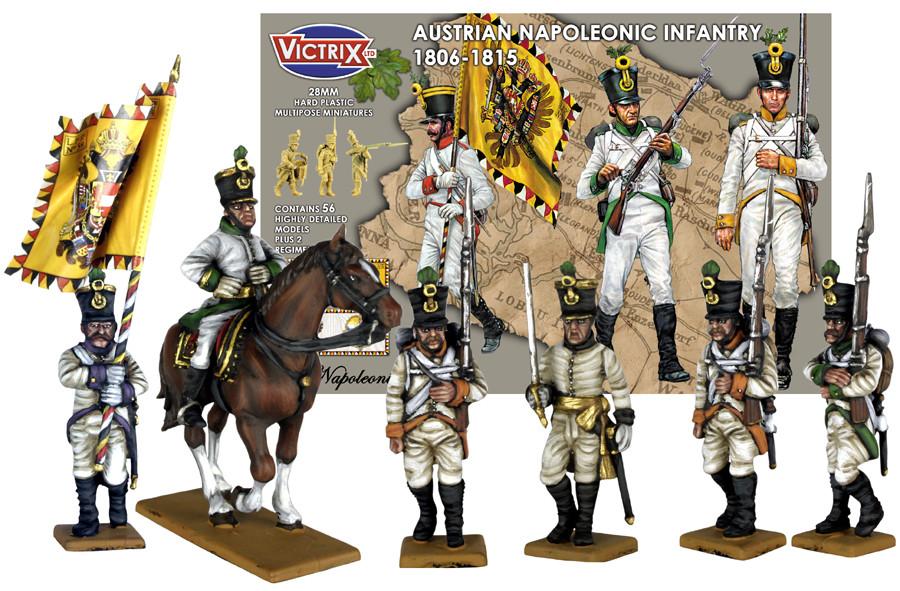[ VICTRIXVX0014 ] Austrian Napoleonic Infantry 1806-1815