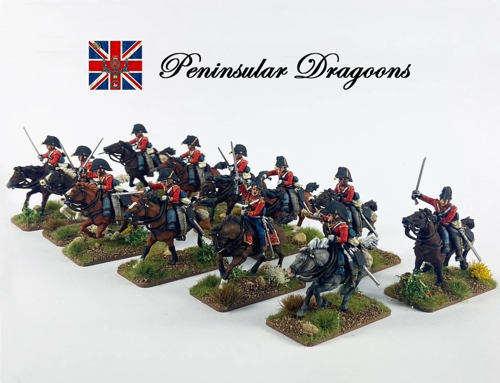 [ VICTRIXVX0026 ] BRITISH PENINSULAR HEAVY DRAGOONS