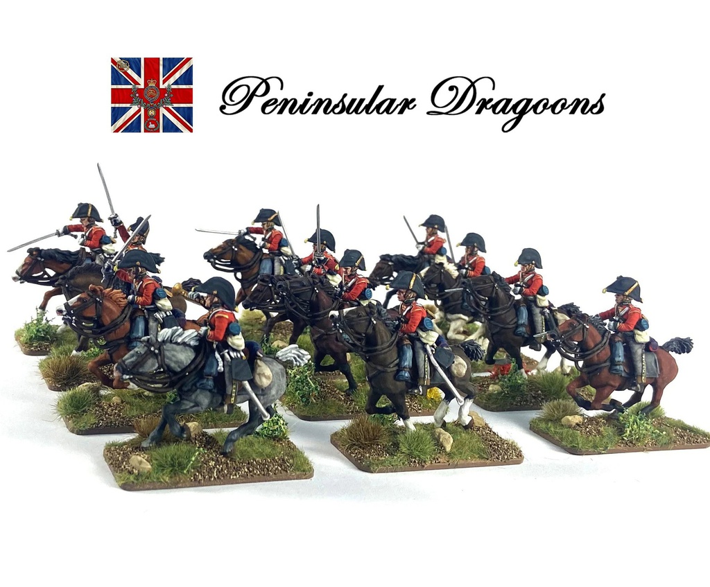 [ VICTRIXVX0026 ] BRITISH PENINSULAR HEAVY DRAGOONS