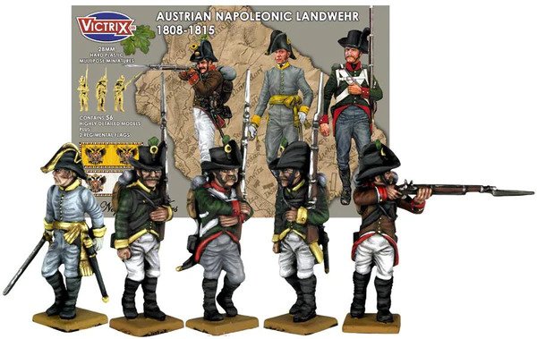 [ VICTRIXVX0015 ] Austrian Napoleonic Landwehr 1808-1815