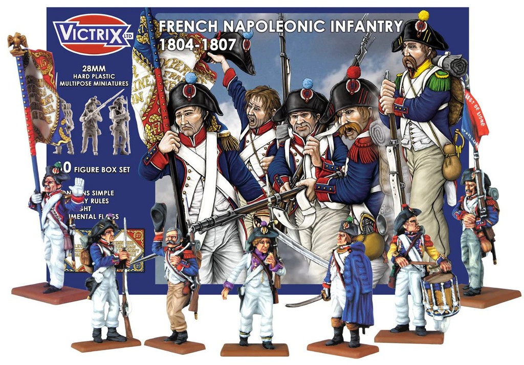 [ VICTRIXVX0008 ] French Napoleonic Infantry 1804-1807
