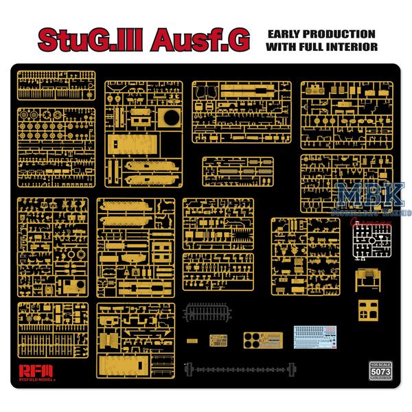 [ RFM5073 ] Ryefield model StuG III Ausf. G early full Interior  1/35