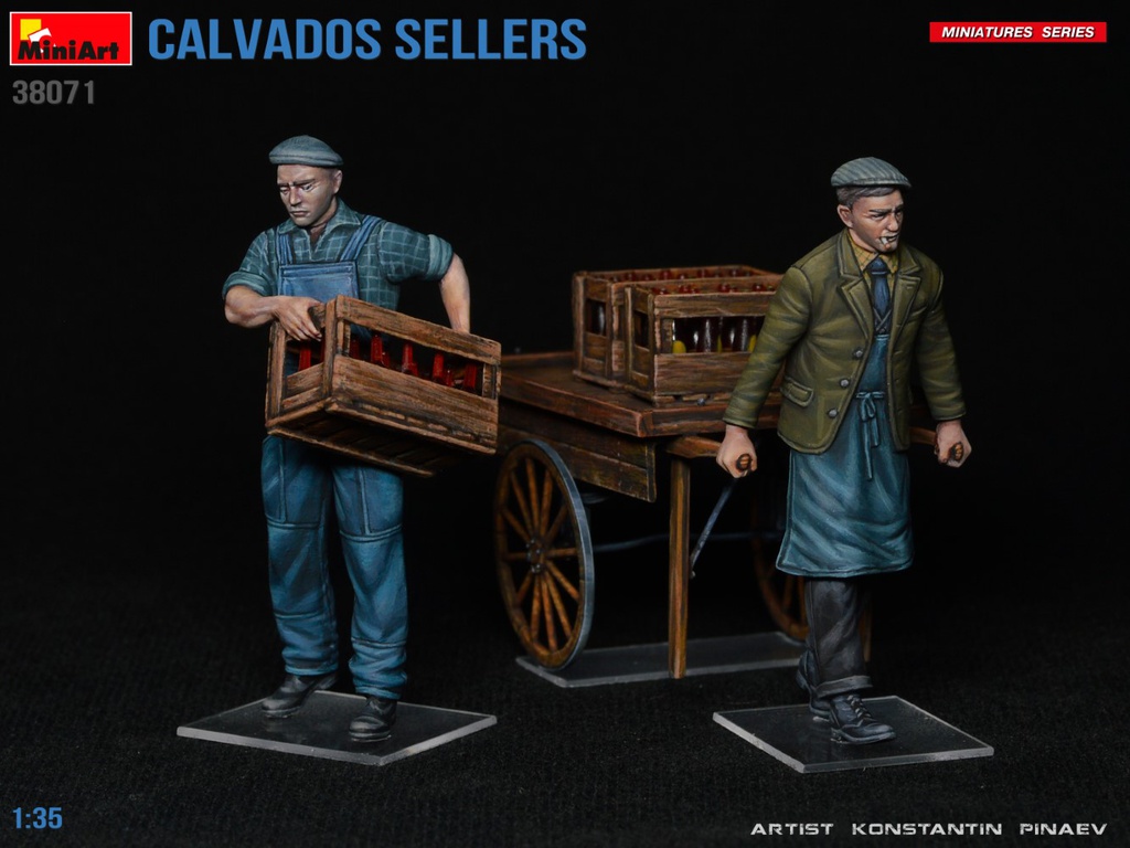 [ MINIART38071 ] Miniart Calvados Sellers 1/35