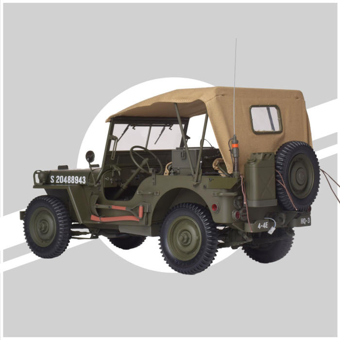 [ IXO-008 ] IXO collections Willy's jeep 1/8