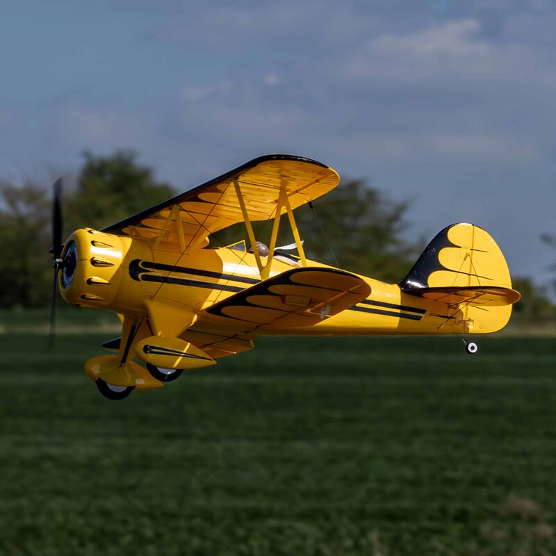 [ EFLU53550Y ] UMX WACO, Yellow BNF Basic with AS3X & SAFE