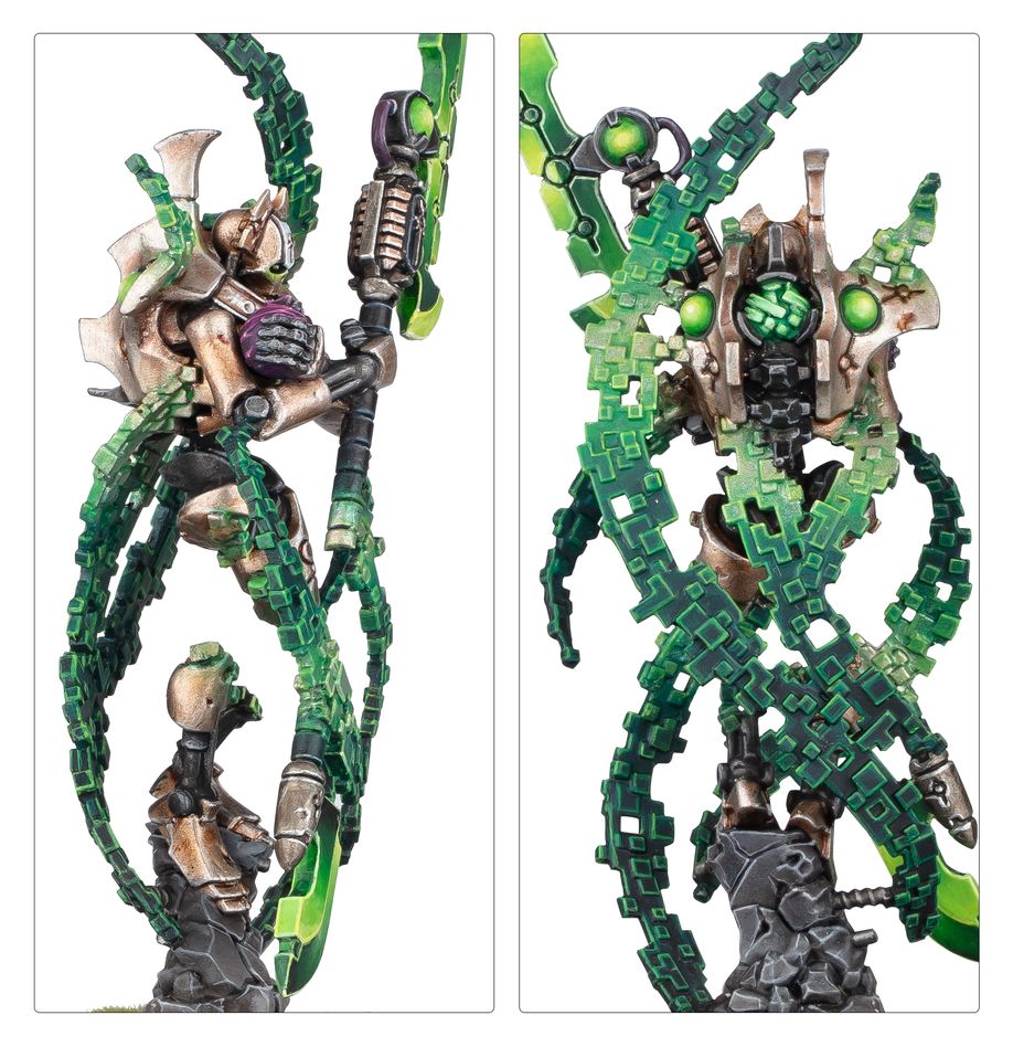 [ GW49-70 ] NECRONS: OVERLORD + TRANSLOCATION SHROUD