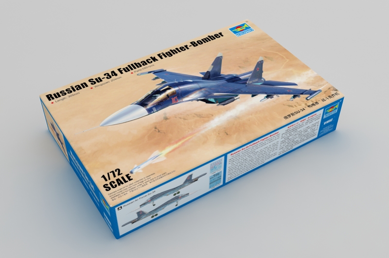 [ TRU01652 ] Trumpeter Russian SU-34 Fuullback fighter-bomber 1/72