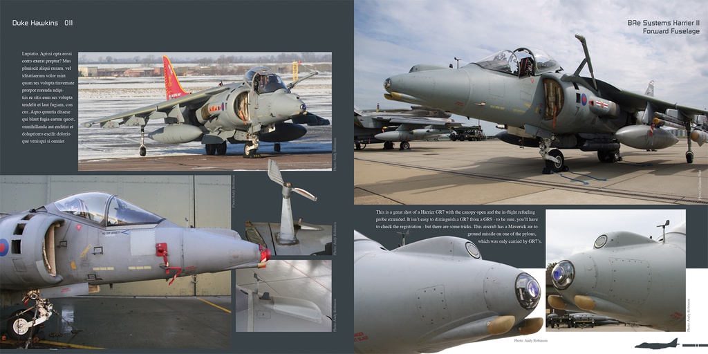 [ HMH011 ] BAE Harrier II (140p.)