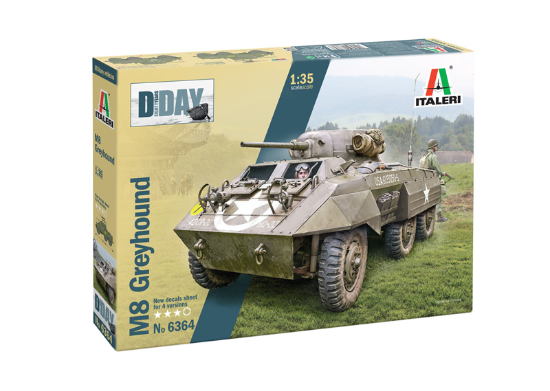 [ ITA-6364 ] Italeri M8 Greyhound 1/35