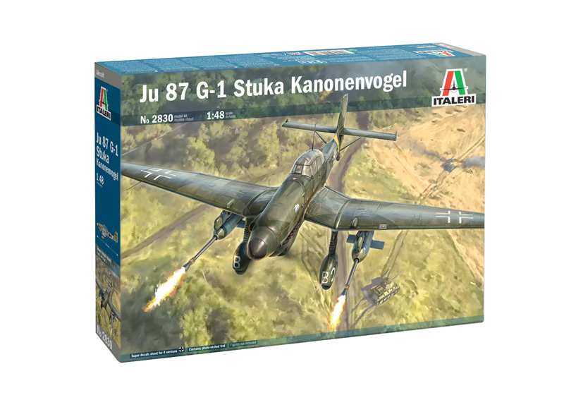 [ ITA-2830 ] Italeri JU 87 G-1 Stuka kanonenvogel 1/48