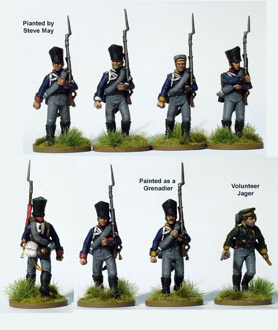 [ PERRYPN1 ] Napoleonic prussian line infantry 1813-1815