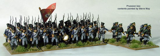 [ PERRYPN1 ] Napoleonic prussian line infantry 1813-1815