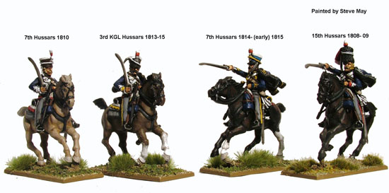 [ PERRYBH80 ] British napoleonic hussars 1808-1815