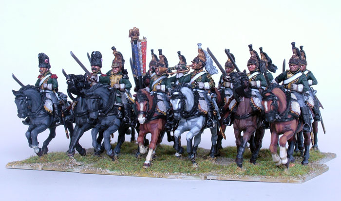 [ PERRYFN130 ] French napoleonic dragoons 1812-1815