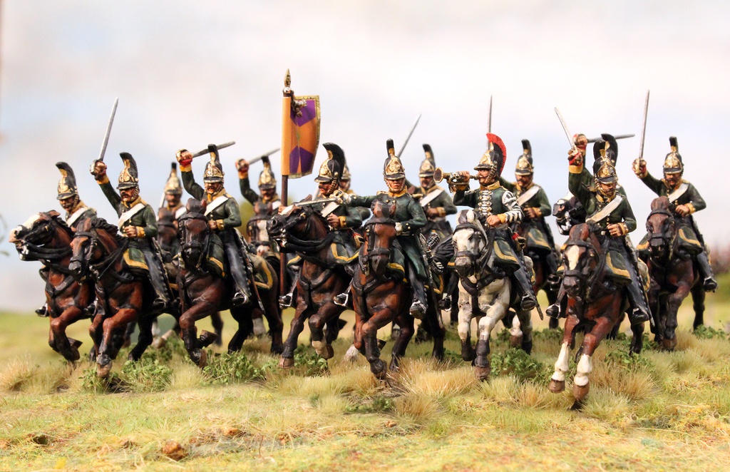 [ PERRYRPN100 ] Allied Cavalry-Prussian and Russian Napoleonic Dragoons 1812-1