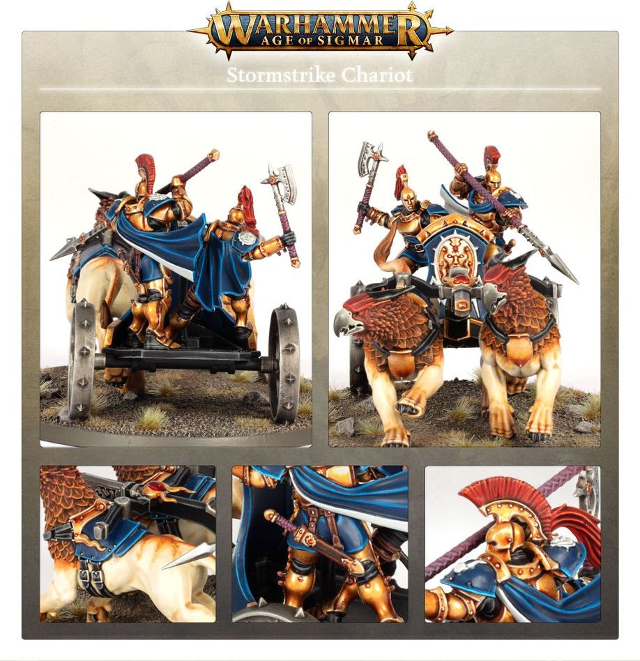 [ GW96-48 ] STORMCAST ETERNALS: STORMSTRIKE CHARIOT